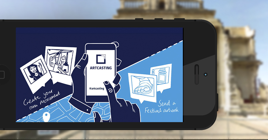Artcasting app