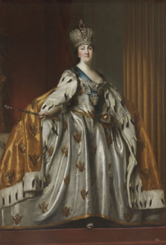 Coronation Portrait of Catherine the Great, image © The State Hermitage Museum, St. Petersburg	