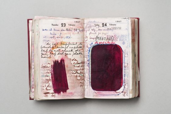 Dieter Roth, Notebook, 1967 (detail) © Dieter Roth Estate, courtesy Hauser & Wirth