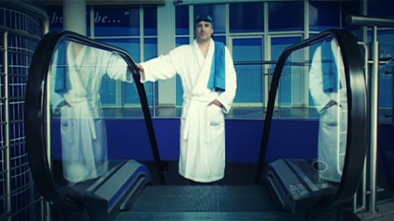 Tim Taylor, Swimming the City, 2008, image courtesy Daniel Warren