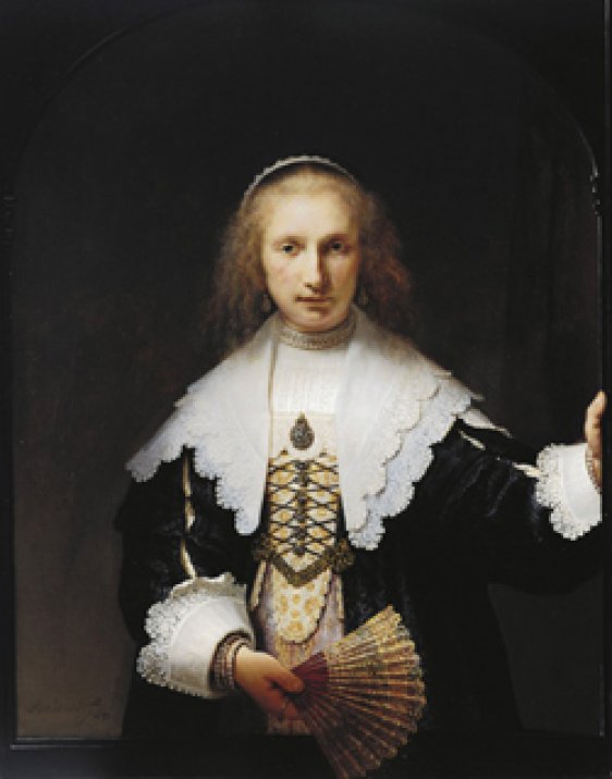 Rembrandt van Rijn, Agatha Bas, 1641. The Royal Collection © 2012, Her Majesty Queen Elizabeth II.