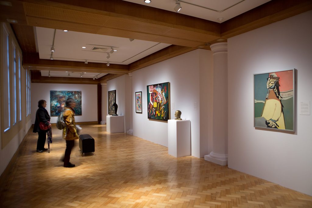 City Art Centre interior - Jagged Generation exhibition (Photo © Alan Laughlin)
