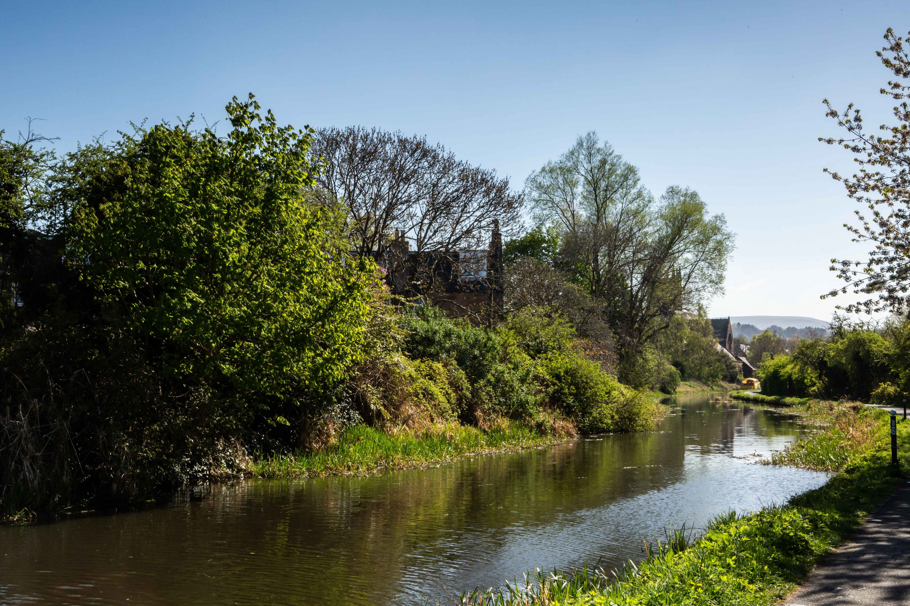 View of the Union Canal.