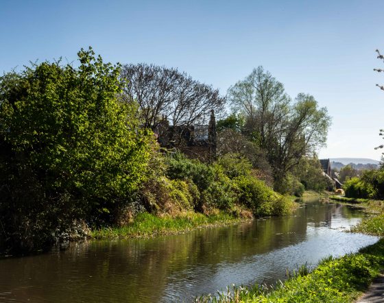 View of the Union Canal.
