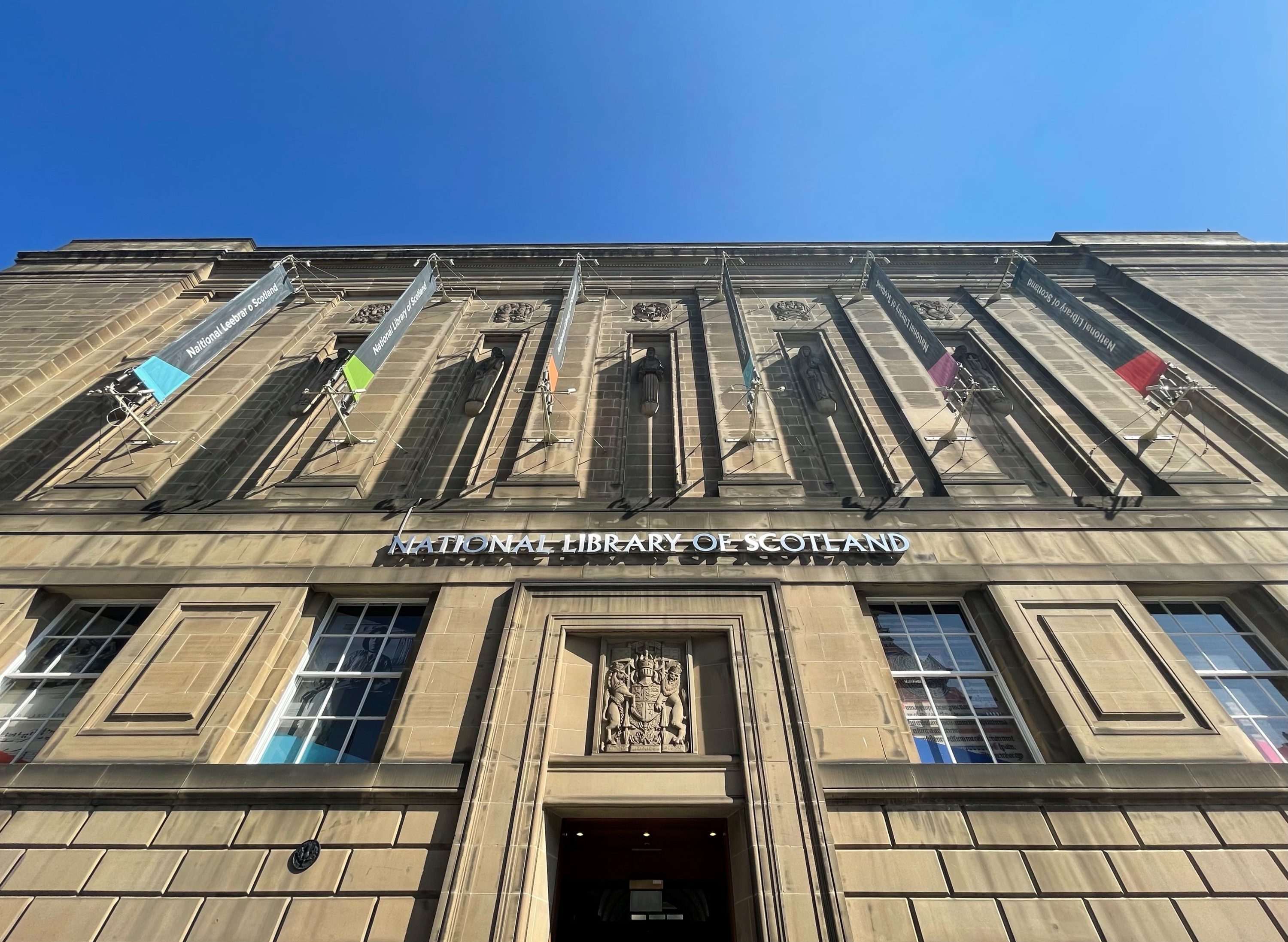 External view of National Library of Scotland